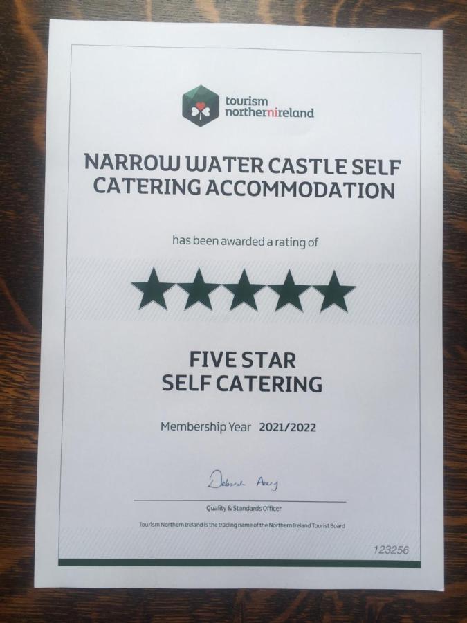 Narrow Water Castle Self Catering Accommodation Warrenpoint Esterno foto